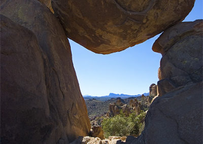 Balanced rock formation