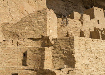 Distinctive stonework Mesa Verde