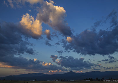 Big Sky early light photography