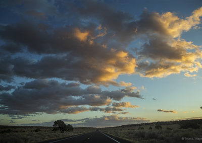 Morning sky, with a touch of early light