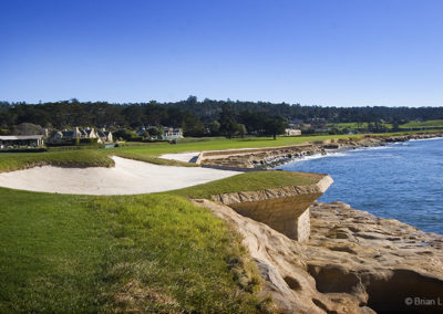 Eighteenth hole Pebble Beach