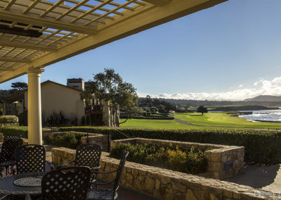 View from the club house