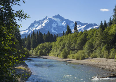 Pristine waters and mountain views