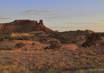 Southwest views in morning light