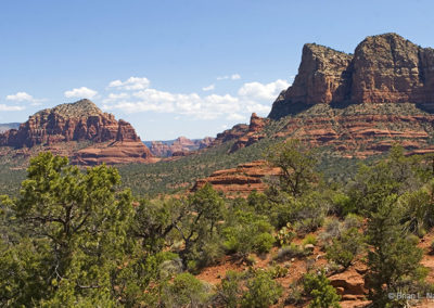 Southwest views and red sands