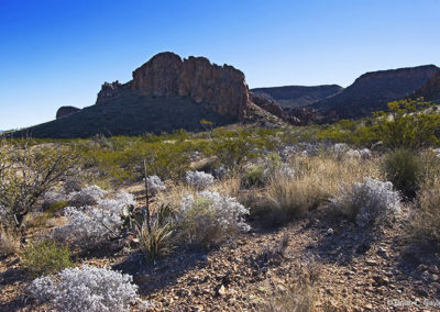 Southwest rock formations in the morning