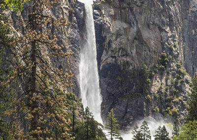 Yosemite Falls flow in spring abundance