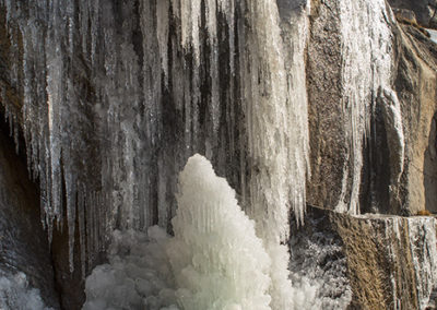 Frozen falls